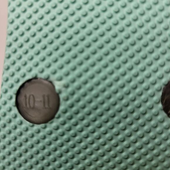 Kate Spade Womens Sandals Size 10 Just Married Blue Silver Beach Flip Flops - Picture 7 of 7